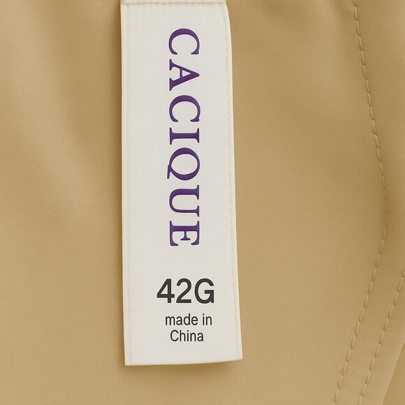 Cacique Womens Bra Size 42G Intuition Full Coverage Bra Cafe Mocha Lane Bryant - Picture 7 of 10